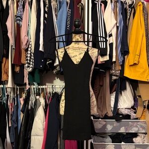 Necessary Clothing Black Mini Dress